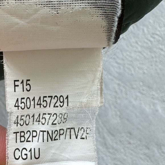 The North Face Men’s Down Puffer Vest 550 Size Dark Forest Green Goose Down 75% - Picture 12 of 14